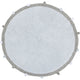 Bubbly Washable Rug, Soft Blue
