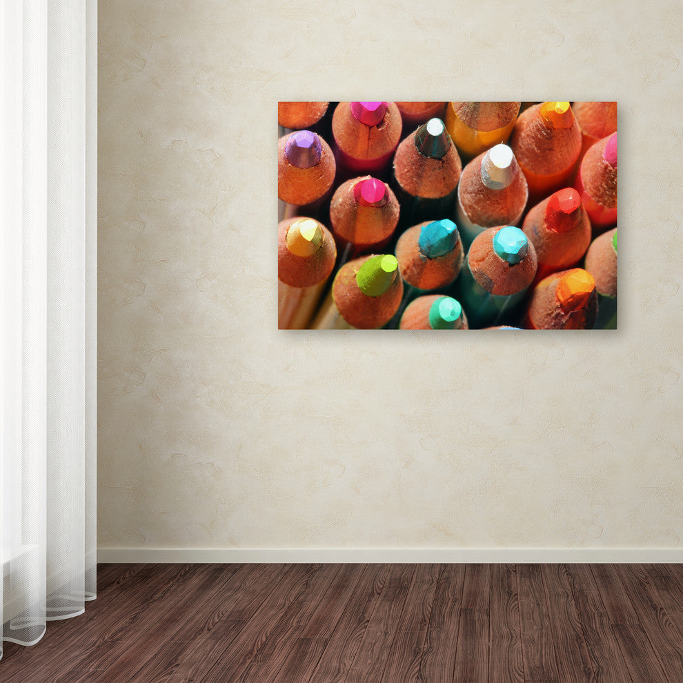 Jason Shaffer 'Pencils' Canvas Art, 32x22