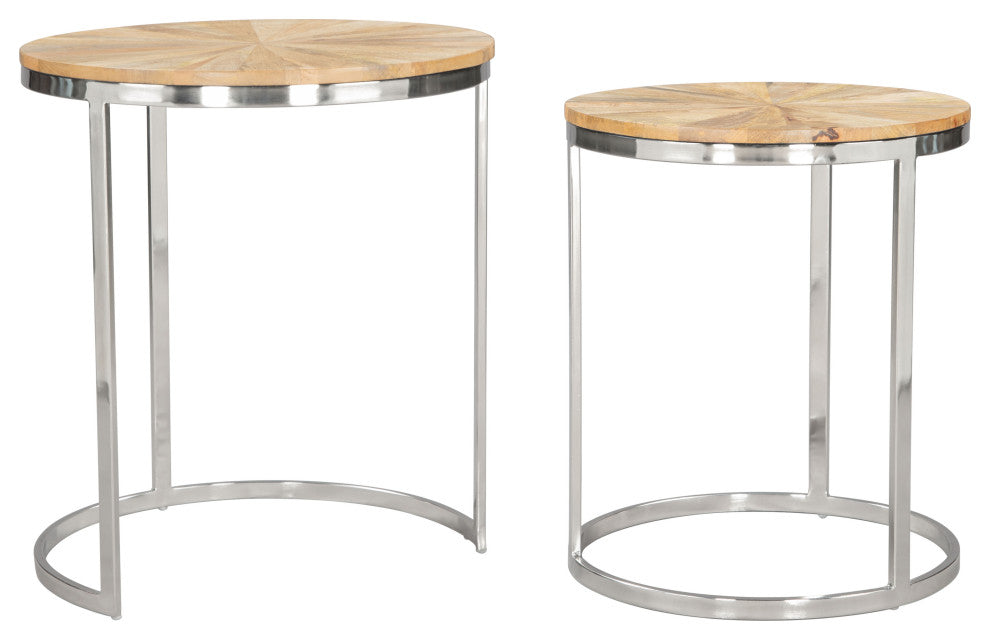 Bari Coffee Table Set (2-Piece) Natural