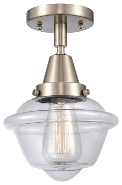 INNOVATIONS LIGHTING 447-1C-SN-G532 Small Oxford Flush Mount
