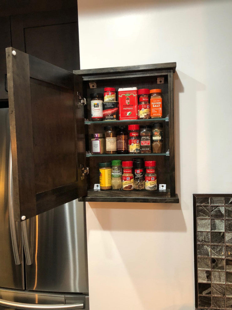 Sandalwood On the Wall Unfinished Cabinet 25.5h x 15.5w x 3.25d