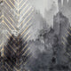 "Dark Forest" Paper, 32"x48"