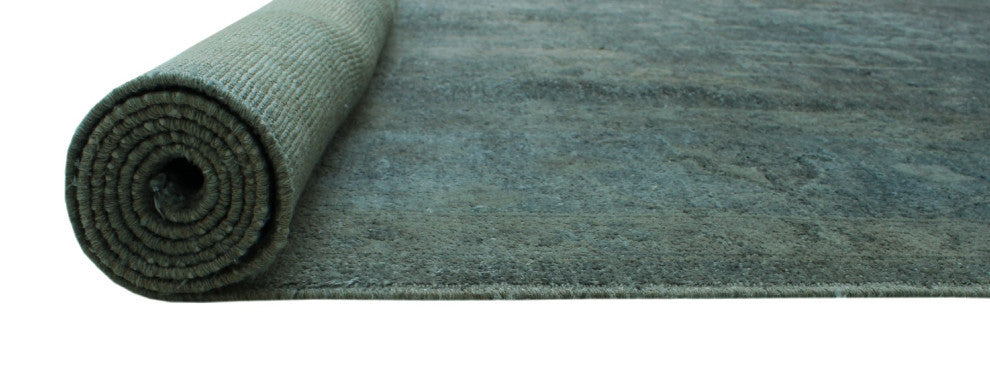 Overdyed Fine Chobi Munisa Gray Rug, 8''10x11''8