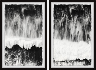 Chasing Waves Diptych, 2-Piece Set, 24x36 Panels