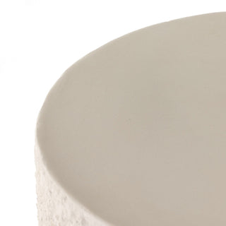 Kember Outdoor End Table-Blanc White