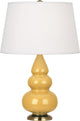 Robert Abbey RA-SU30X 1-Light Accent Lamp, Small Triple Gourd