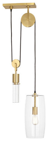 Robert Abbey RA-419 1-Light Pendant, Gravity