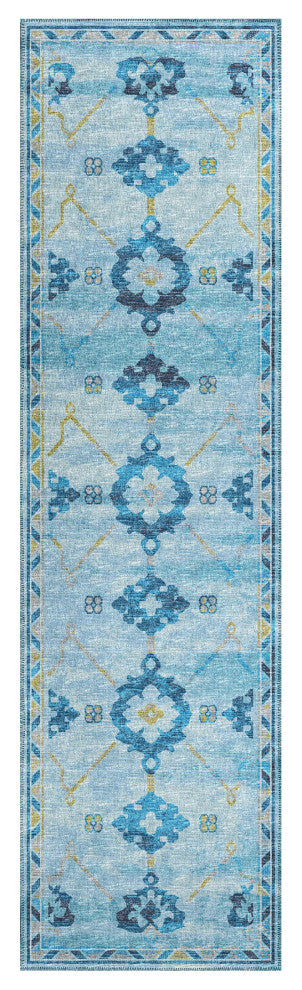 Indoor/Outdoor Sedona SN16 Riverview Machine Washable 2'3" x 12' Runner Rug