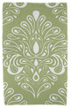 30x60" Veranda, Geometric Print Beach Towel, Green