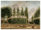 "A Formal Garden" Digital Paper Print by Johannes Janson, 42"x32"