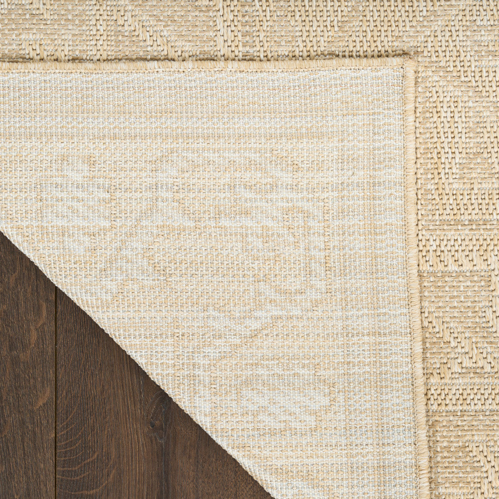 Nourison Tulum 2' x 3' Cream Outdoor Rug