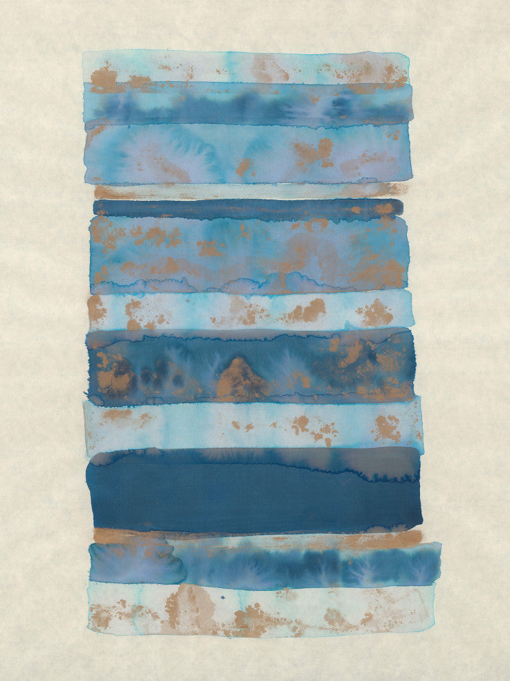 36x48 Mavi Vibe III, Unframed Artwork