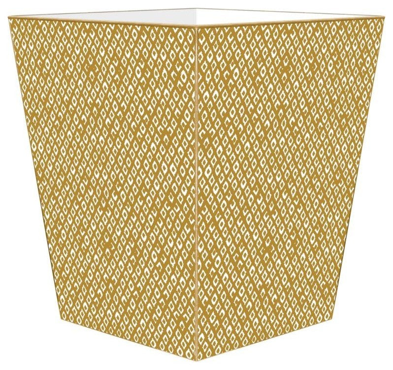 Berkely Gold Wastepaper Basket