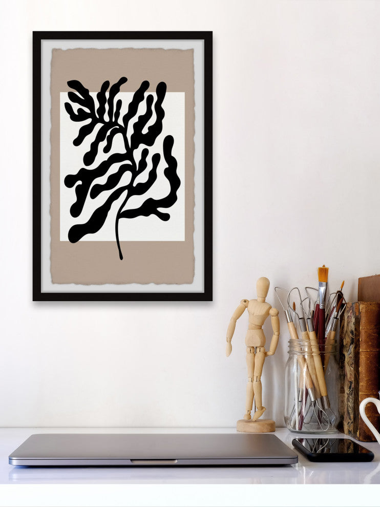 "Blooming Everyday" Framed Painting Print, 24x36