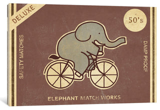 "Elephant Match Works" by Terry Fan, 26x18x1.5