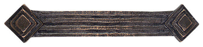 Mission Cabinet Hardware Pull, Polished Pewter