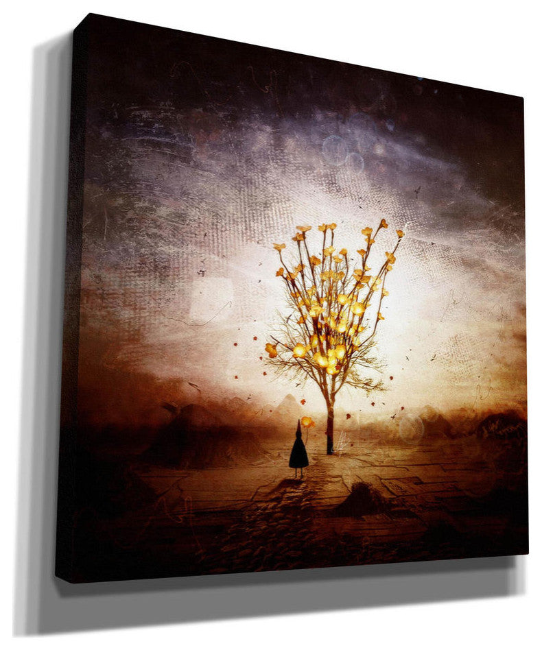 Cortesi Home "Finding" by Mario Sanchez Nevado, Giclee Canvas Wall Art, 12"x12"