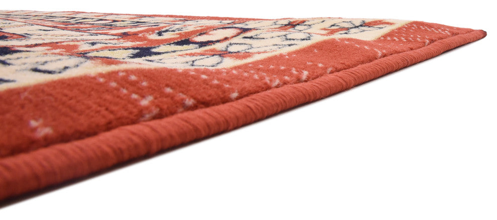 Unique Loom Terracotta Oasis Taftan 6'x9' Area Rug