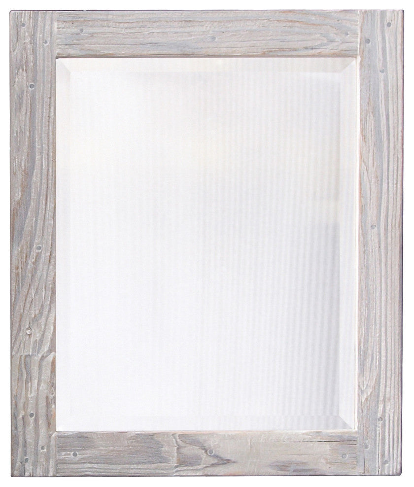 Americana Large Mirror in Driftwood