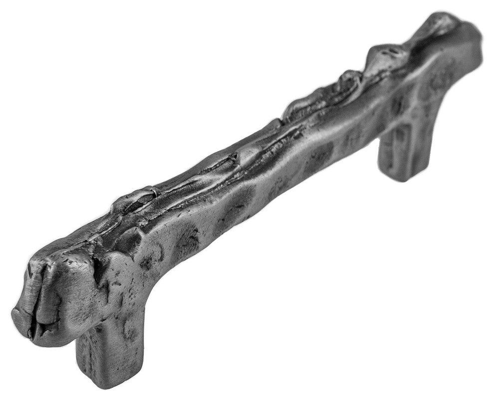 Layers Pewter Cabinet Hardware Pull, Vintage Pewter