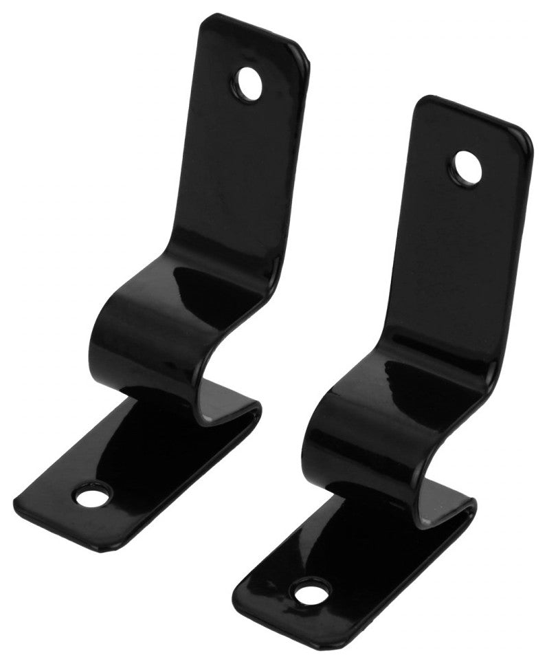 Carpet Rod Brackets Black Brass