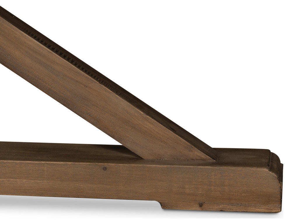 Cintra Ext Dining Table 63", Rustic Sundr