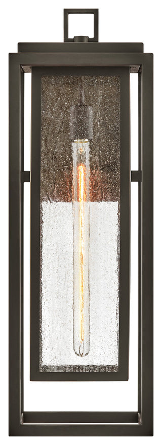 Hinkley Republic Large Wall Mount Lantern, Oil Rubbed Bronze