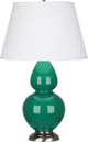 Robert Abbey RA-EG22X 1-Light Table Lamp, Double Gourd