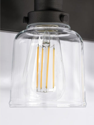 Rushton Collection 1-Light Bath and Vanity, Graphite