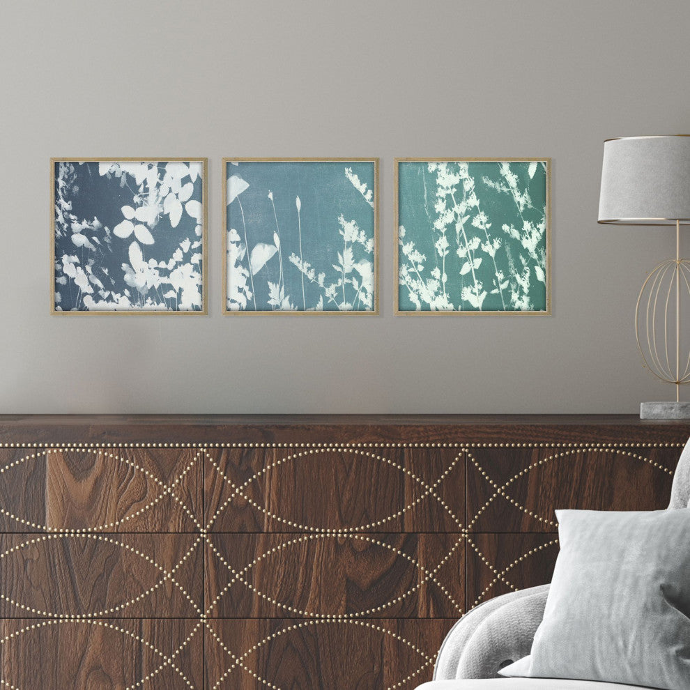 Still Floral II Framed Art, 3-Piece Set