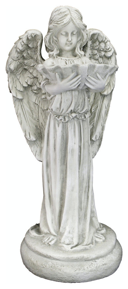 Tranquil Guardian Angel Statue