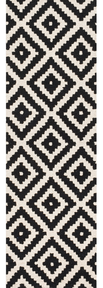Nuloom Hand-Tufted Geometric Tuscan Rug, Beige 2'6"x10' Runner