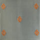 Trophy Grey and Gold Designer Embroidered Fabric Sample, 4Wx4L