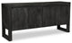 Brooks Buffet, Ebonized