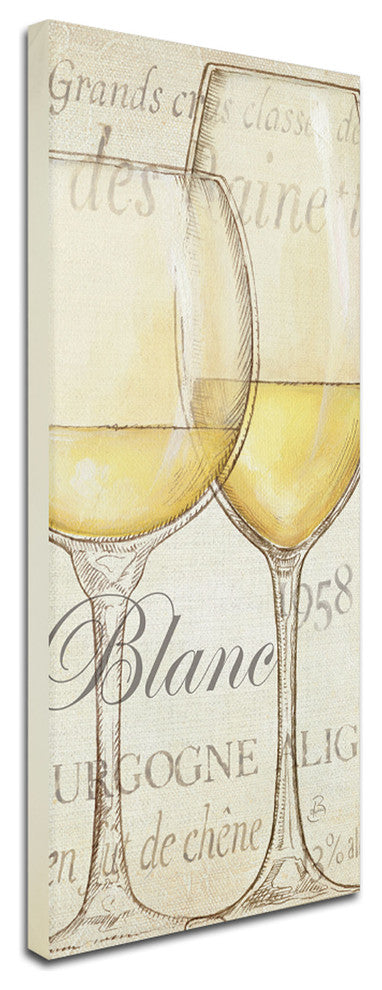 'Les Blancs' Canvas Art by Daphne Brissonnet