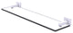 Montero 22" Glass Vanity Shelf, Beveled Edges, Matte White