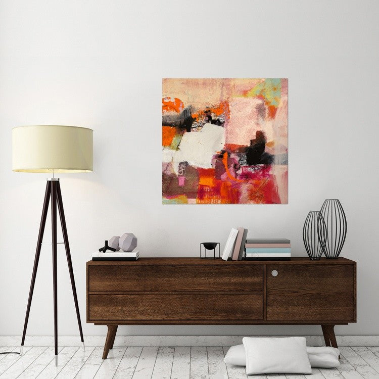 "Colors of Summer II" Stretched Canvas Giclee by Arthur Pima, 40x40"