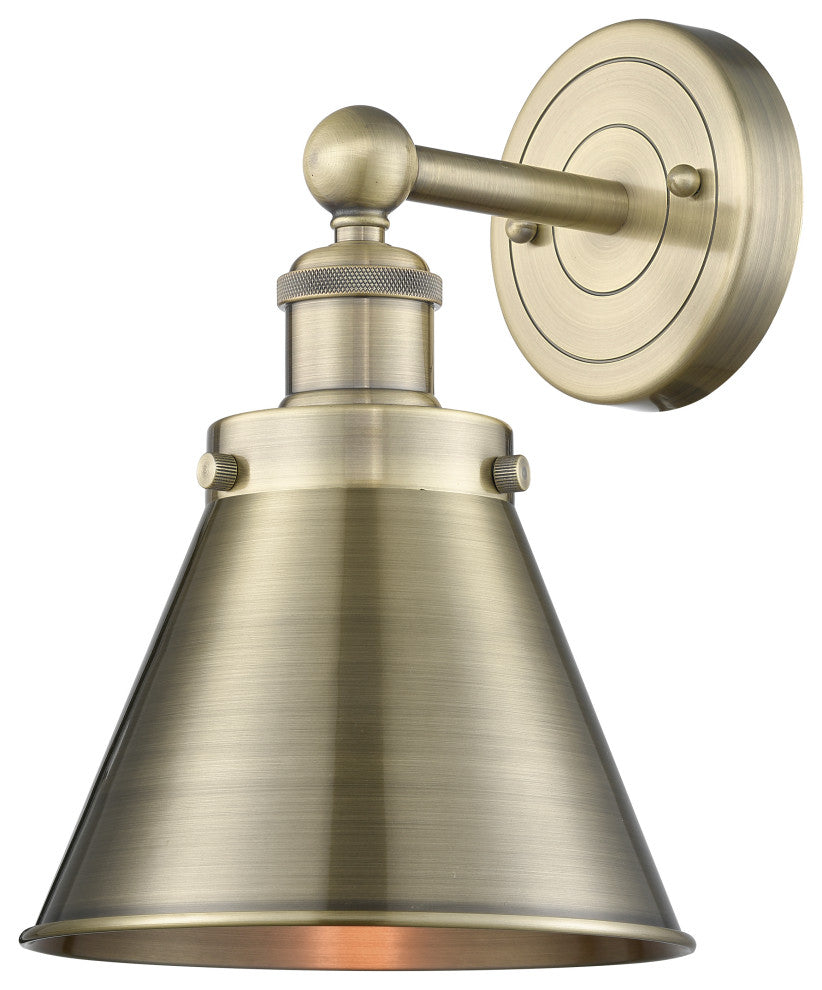 Innovations Appalachian 1 8" Sconce Antique Brass