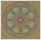 "Lakai Circle IV" Digital Paper Print by Kathrine Lovell, 42"x42"