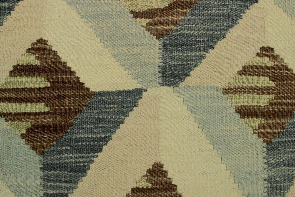 8'7x9'9 Winchester Kilim Birde Beige/Brown Rug