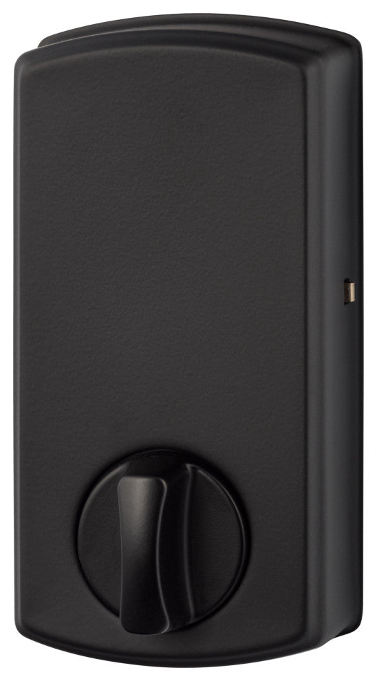 Electronic Keypad Deadbolt, Modern, Flat Black