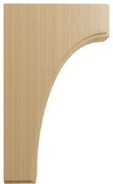1 3/4"W x 6"D x 10"H Clarksville Bracket, Cherry
