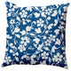 Evelyn Decorative Throw Pillow, Dark Cobalt Blue, 26"x26"