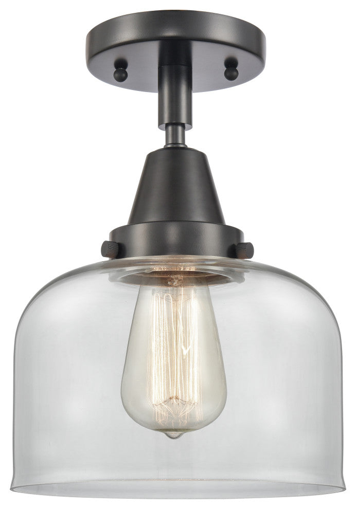 INNOVATIONS LIGHTING 447-1C-BK-G72 Large Bell Flush Mount