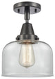 INNOVATIONS LIGHTING 447-1C-BK-G72 Large Bell Flush Mount