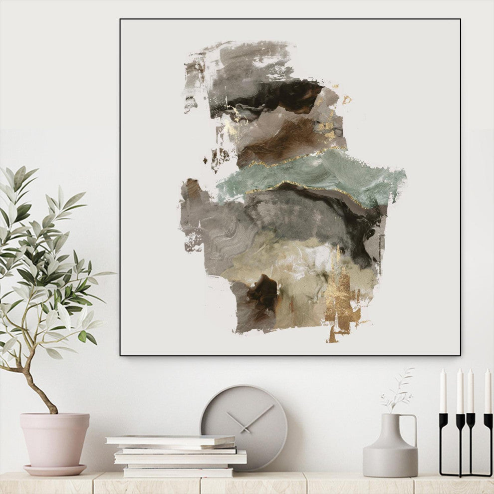 "Return to Spring" Framed Canvas by Giant Art 20"x20"