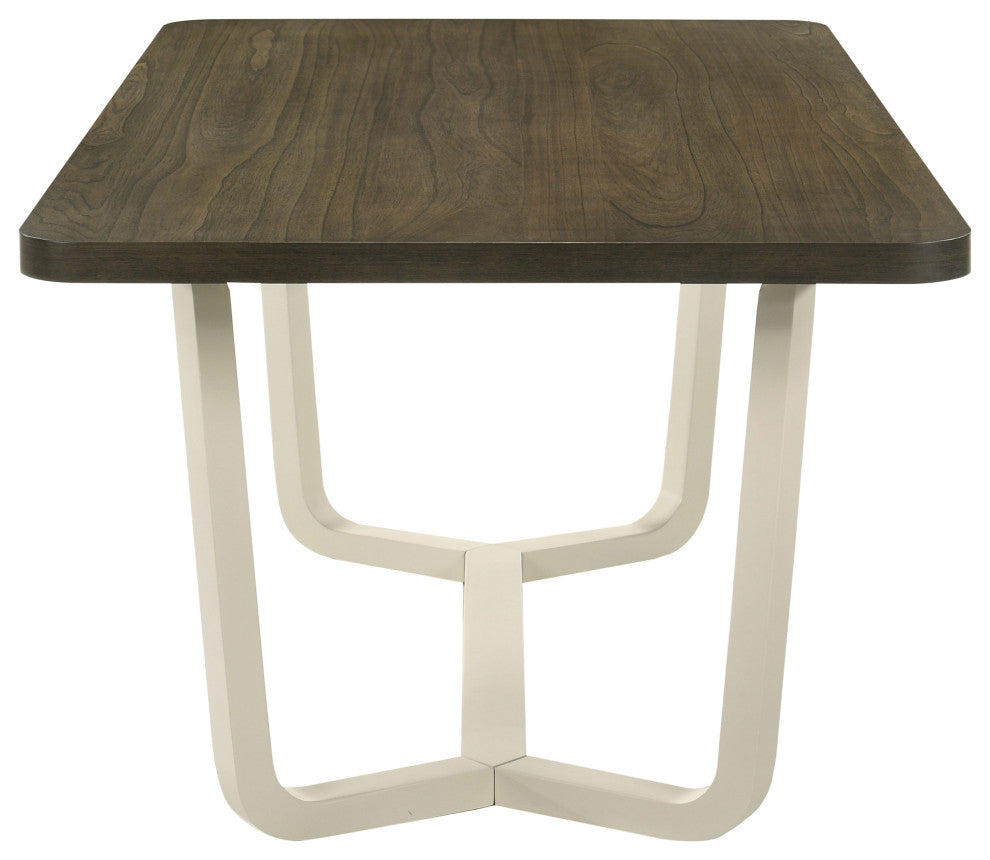 Biloxi 71" Rectangular Wood Dining Table Greyish Brown