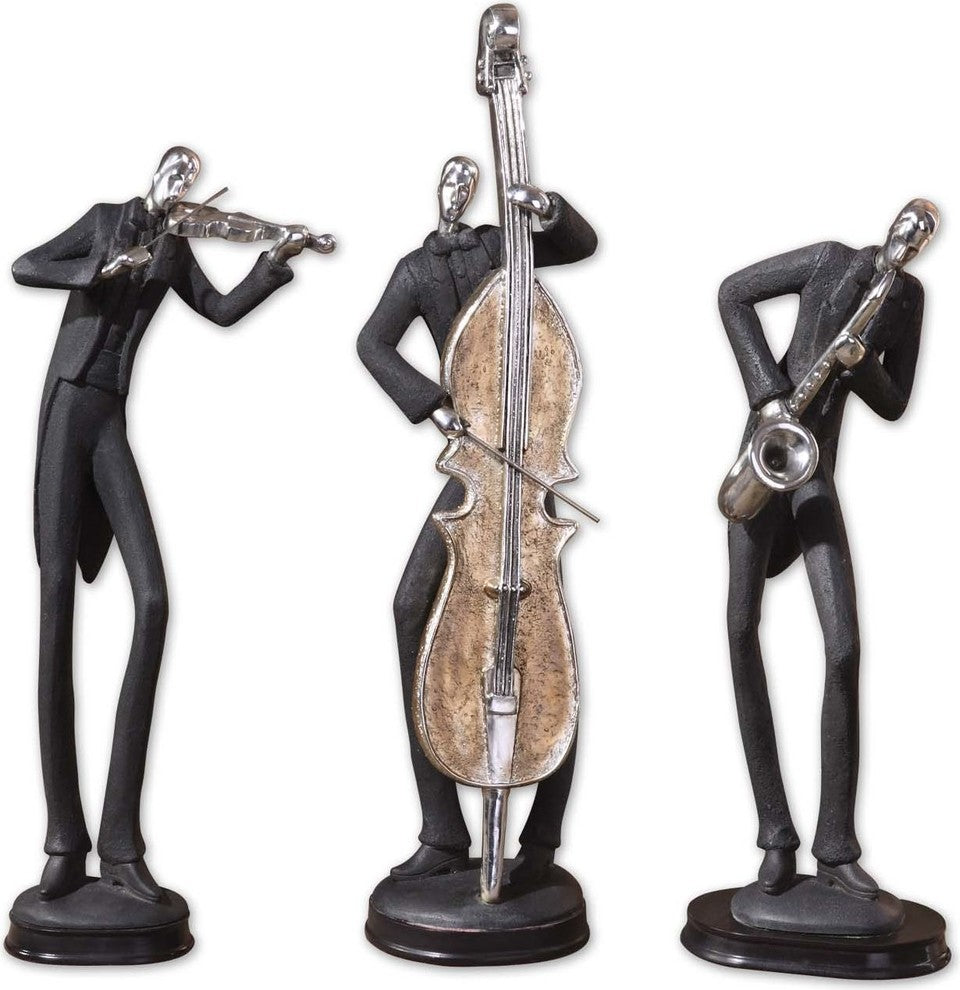 Uttermost Musicians Decorative Figurines, Set of 3