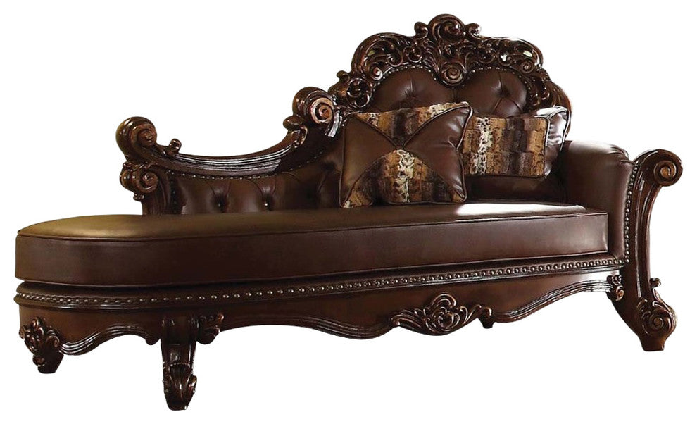 Emma Mason Signature Paragon Chaise in Cherry
