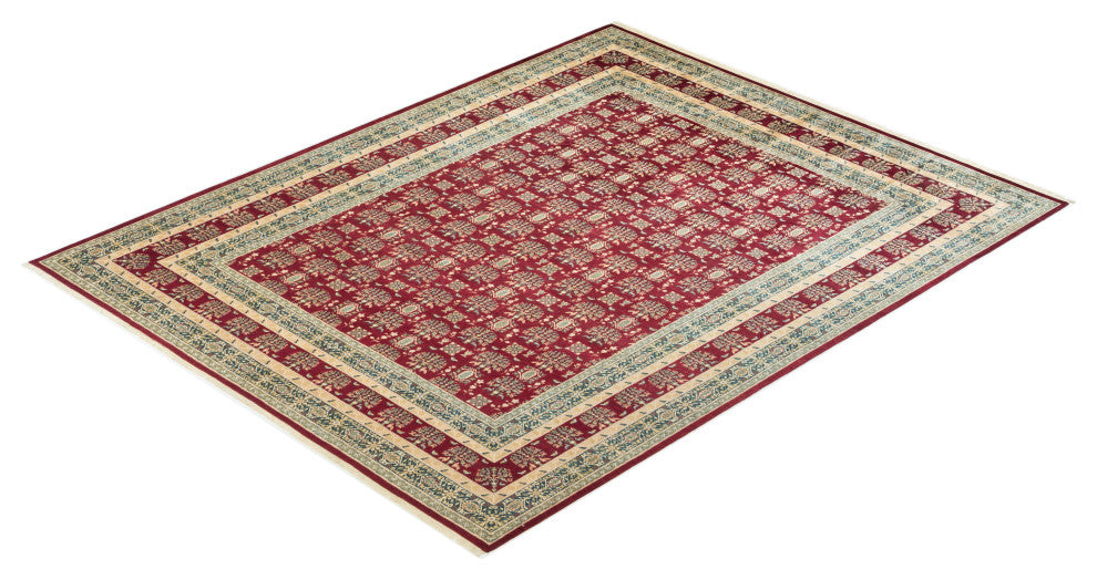 Mogul, One-of-a-Kind Hand-Knotted Area Rug Red, 8'3"x10'5"